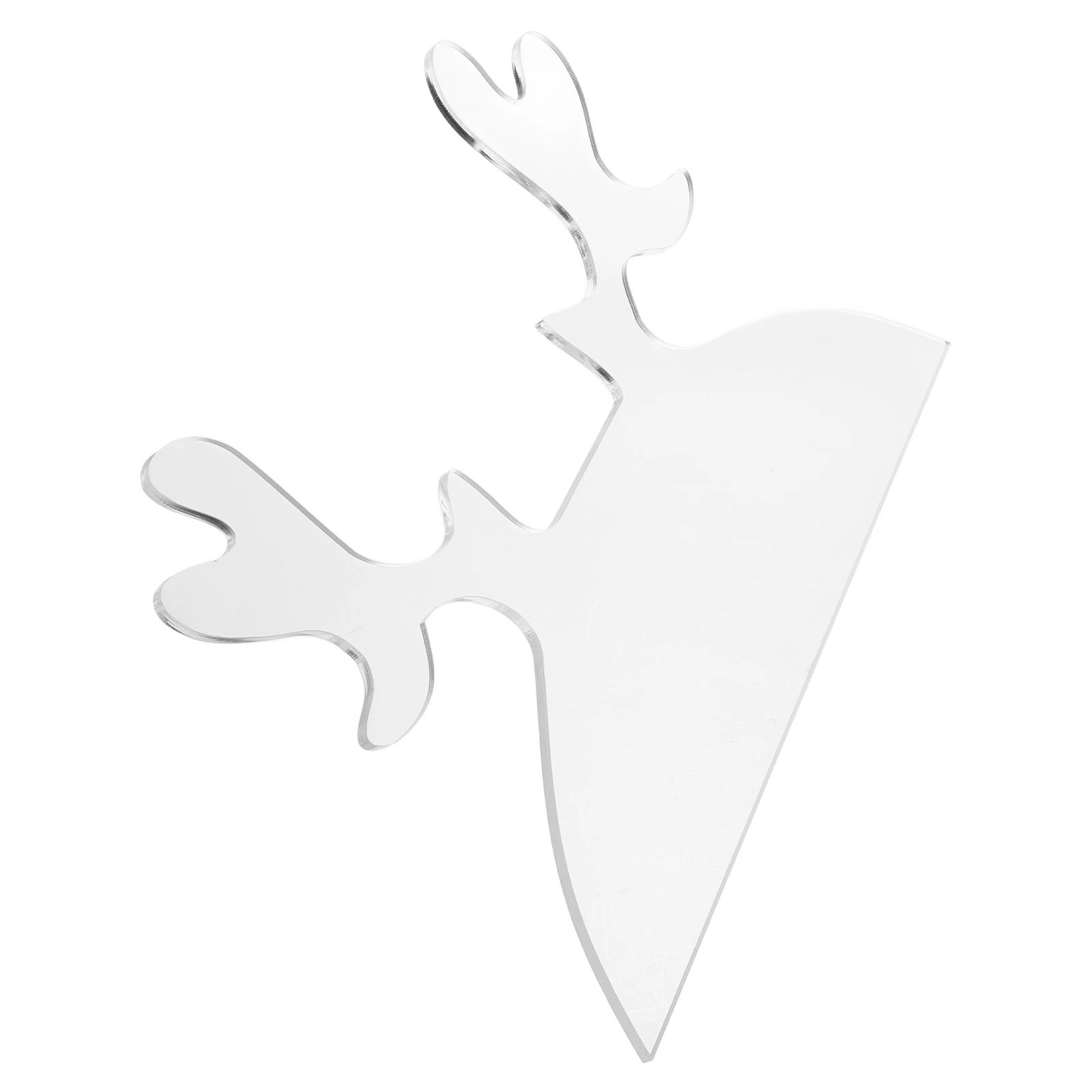 

Handle Slotting Template Charcuterie Cabinet Router for Woodworking Transparent Board Stencil