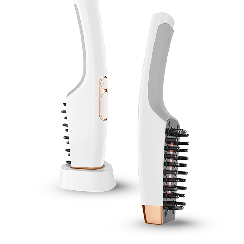 

Hair Loss Brush LED Therapy Infrared RF Ions Vibration Massager Electric Laser Hair Growth Comb