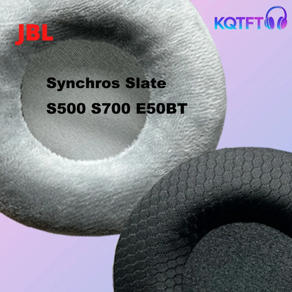 Almofadas de Substituição para Fones JBL Synchros Slate S500 S700: Peças de Couro, Veludo e Capas Protetoras para Headset