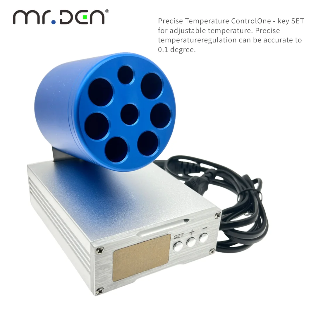 MR.DEN Dental Resin Heater 3-Speed Temp Control Agar Impression Material Heater Dental Lab Resin Softener