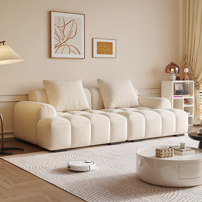

Couch Sofas For Living Room Compressed Armchair Furniture High-density Resilient Foam Wear-resistant And Scratch-resistant Cat