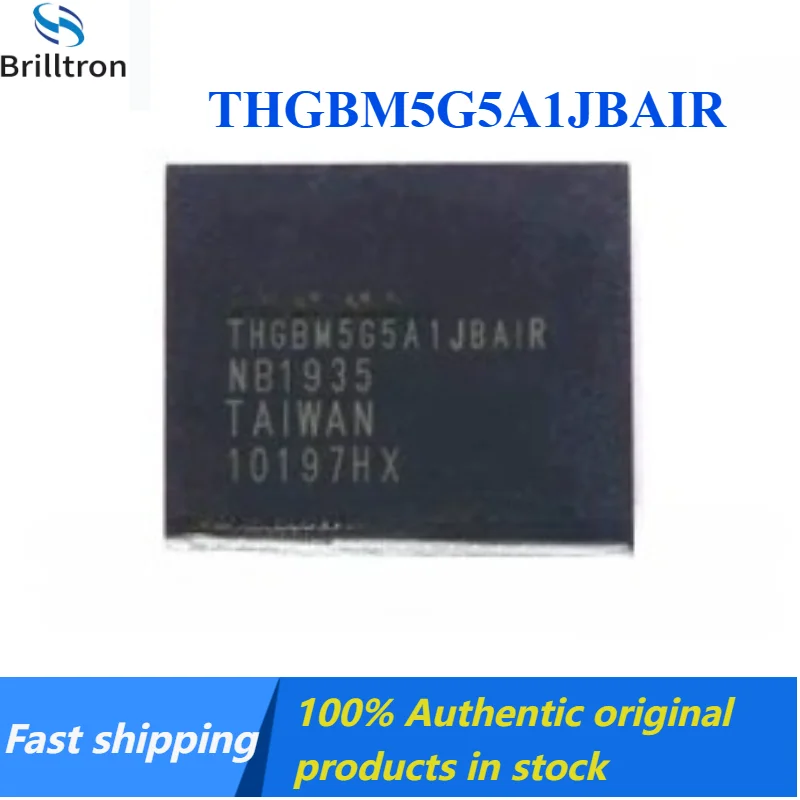 2-10PCS New THGBM5G5A1JBAIR 4GB 4.5 EMMC Memory Chip Brand New Original in Stock , Fast Shipping.