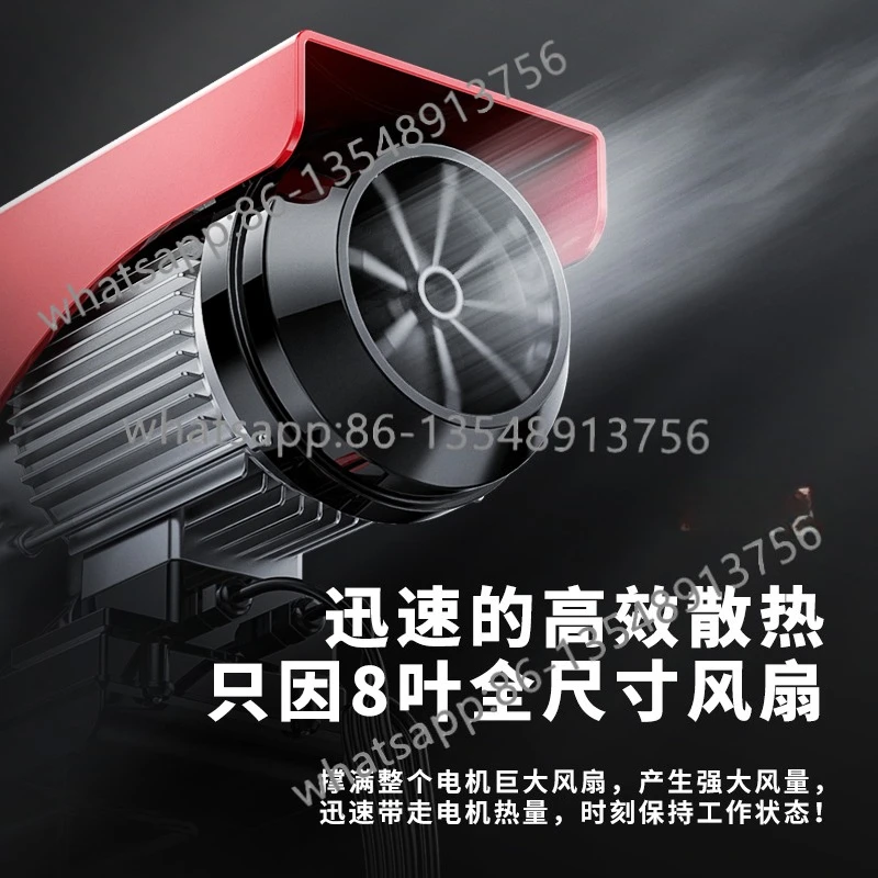 

Электрическая таль 220 В с дистанционным управлением, бытовой микрокрановый подъемник 1 тонна