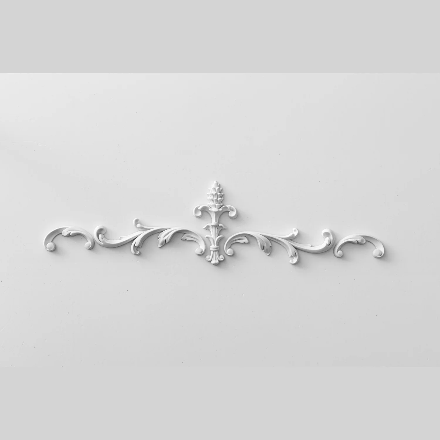 JMZ38 PU Carved Corner Ornament For Indoor Decoration, Bedroom, Kitchen, Living Room