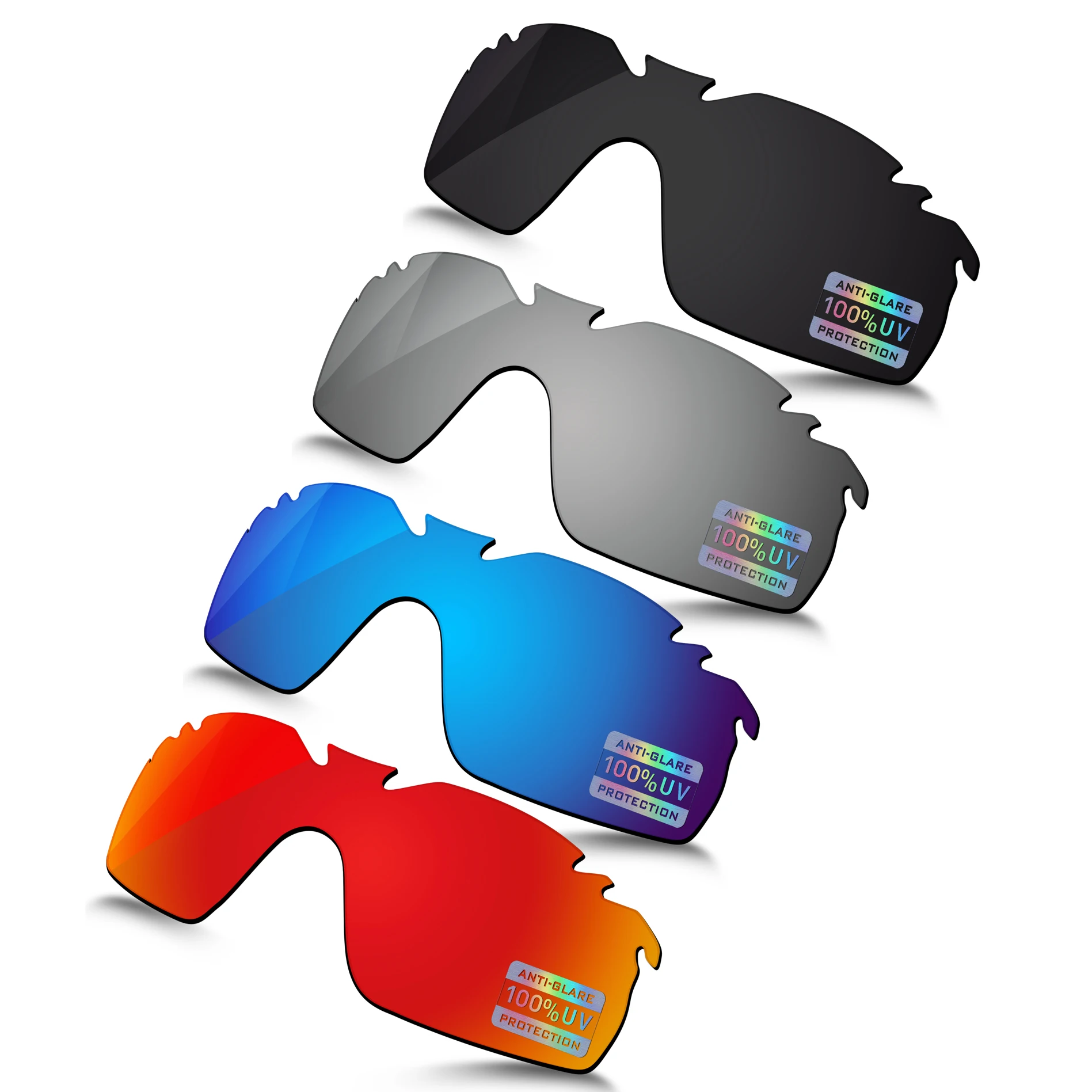 

MYCOURAG Replacement Lenses for OAKLEY Radarlock XL Vented OO9196 | OO9170 Sunglasses UV400 Protection Multi-Color Options