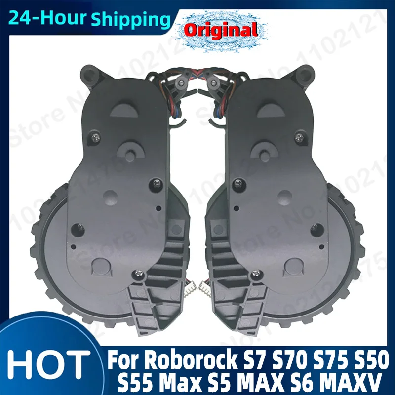 

Original Left And Right Walking Module Driving Wheel Accessories For Roborock S7 S70 S75 S55 Max Sweeping Robot Spare Parts