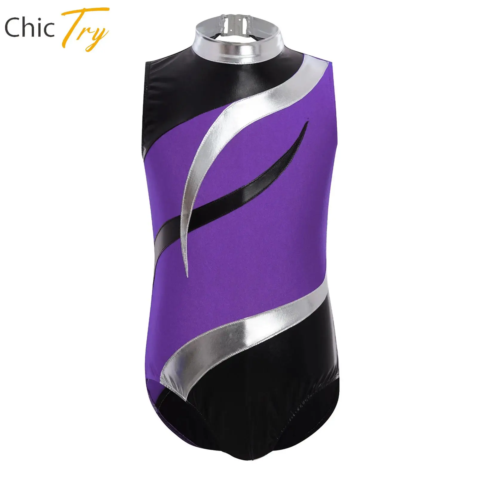 

Child Boys Ballet Dance Gymnastics Leotard Sleeveless Bodysuit Figure Ice Skating Training Performance Costumes Competition Wear