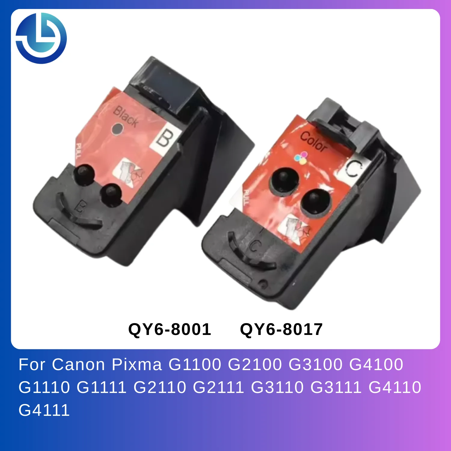 Used OEM Pull‑out QY6‑8001 QY6‑8017 Print Head for Canon Pixma G1100 G2100 G3100 G4100 G1110 G1111 G2110 G2111 G3110 G3111 G4110