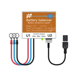 Battery Balancer Equalizes 0~5A10~15V For 12V Battery With Bluetooth App Extended Battery Service Life Max 50% Battery Equalizer