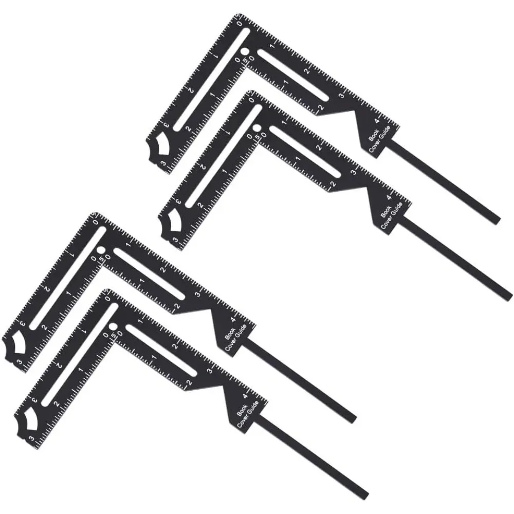 

2 комплекта, черная книга, руководство по обложке, длина 2 м, линейка для переплета, акриловый инструмент для переплетного альбома, набор для самостоятельного изготовления переплета