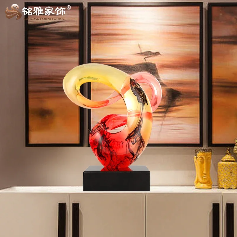 Handmade abstract art sculpture interior decoration crafts