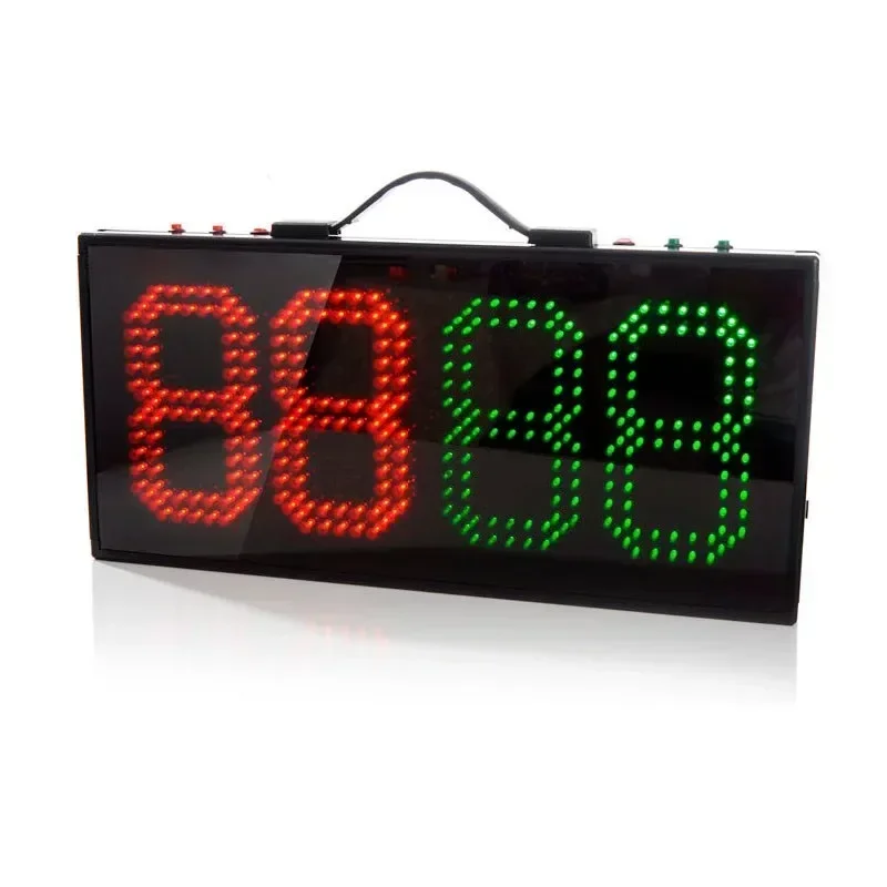 Cheap Electronic Football Referee Substitution Board, Soccer Player Change Injury Time Display Board  Powered