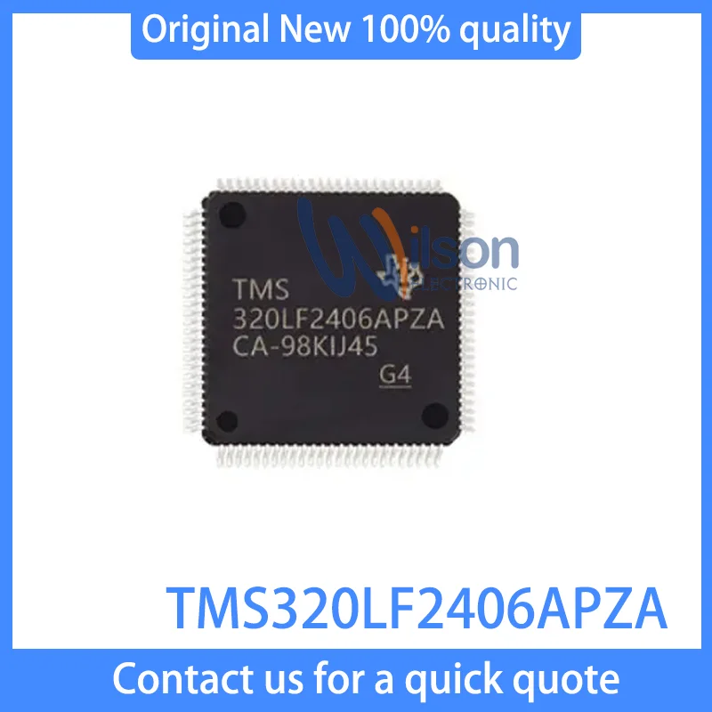 

100% New Original LQFP-100 TMS320LF2406APZA TMS320 LF2406APZA TMS320LF2406