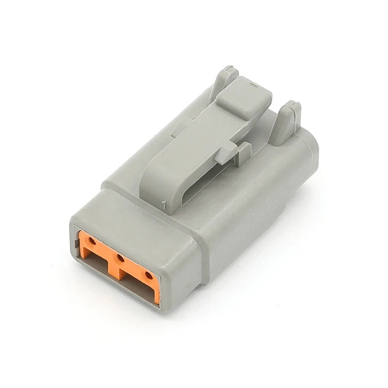 DTM06-3S الألمانية ذكر وأنثى كابل التوصيل موصل السيارات DTM سلسلة مقاوم للماء رأس أنثى مع محطة 1062-20-0122