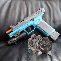 Throwing Shell Soft Bullet Sig17 Toy Gun Airsoft Launcher Outdoor Sports CS Game Weapon M9A3 Pistol Weapon for Children Gift