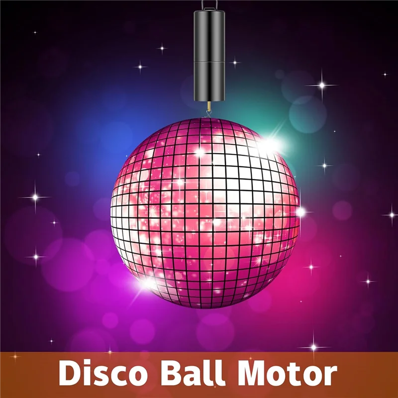 

-AT37 5 Pcs Ornament Spinner Rotator Battery Operated Wind Spinner Motor Disco Ball Motor With 5 Wind Spinner Swivel Hooks