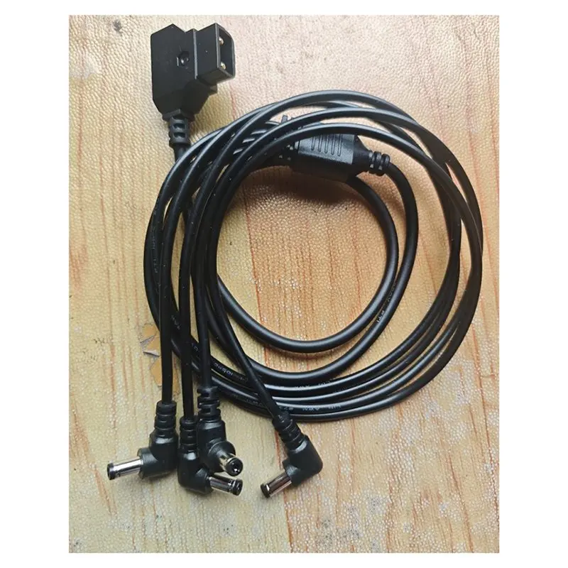 NEW HOT In Stock-D-Tap 1-To-4 DC Power Cable D-Tap Plug- For Monitors, Video Transmitters, V-Mount Batteries, Includes Four DC 5