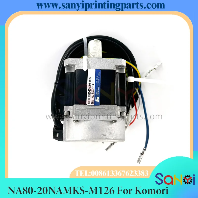 Komori Press Motor NA80-20NAMKS-M126 Komori LS29 Pull Motor Motor