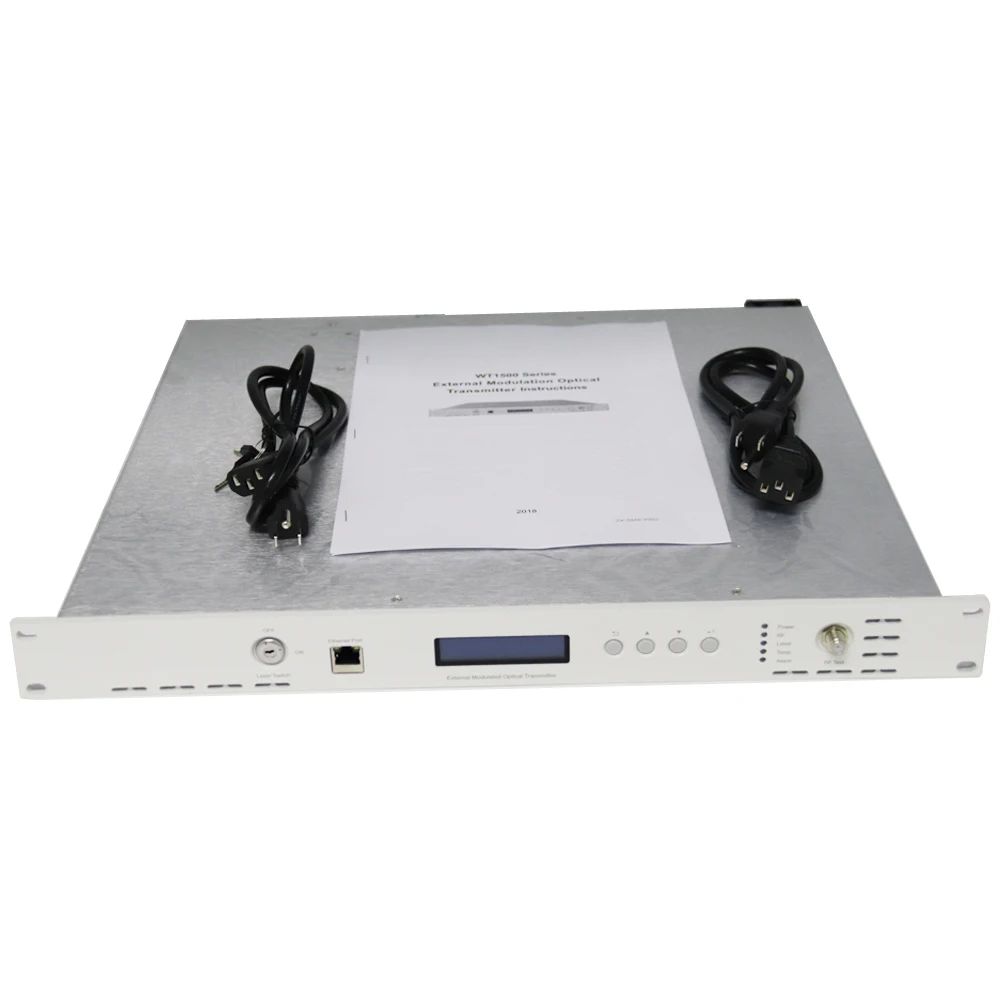 

CATV External Modulation Optical Transmitter,Single Power Supply, 1550nm, WT1500, Customized