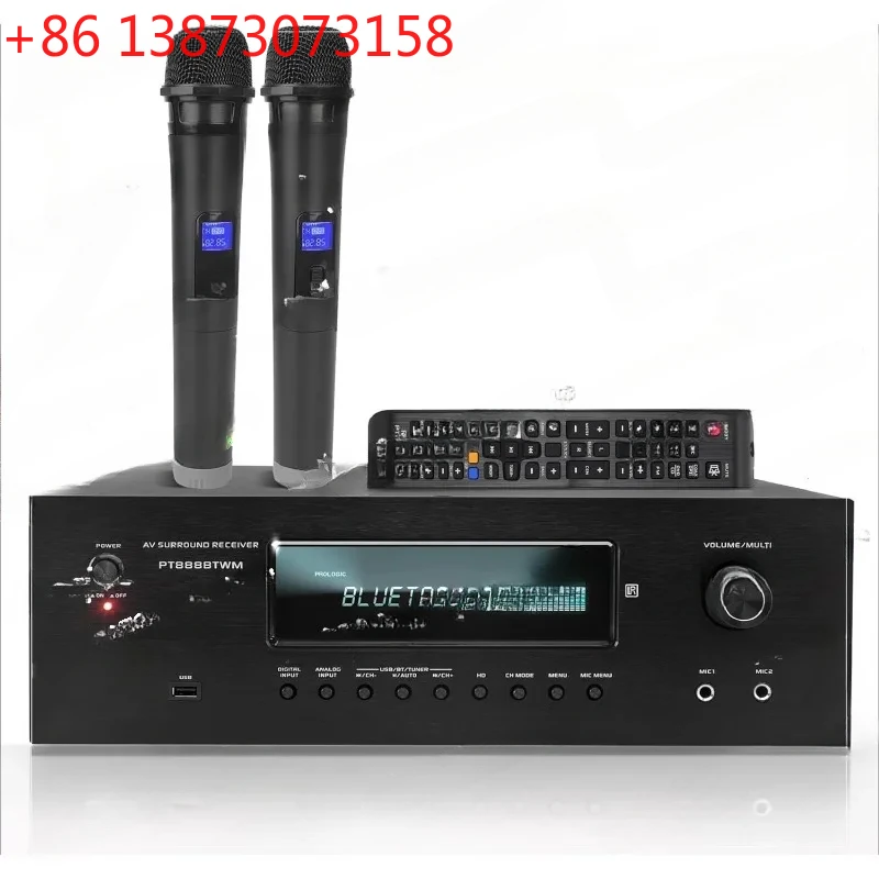 Pyle 1000w Bluetooth Home Theater Karaoke Receiver - 5.2-ch Stereo Amplifier