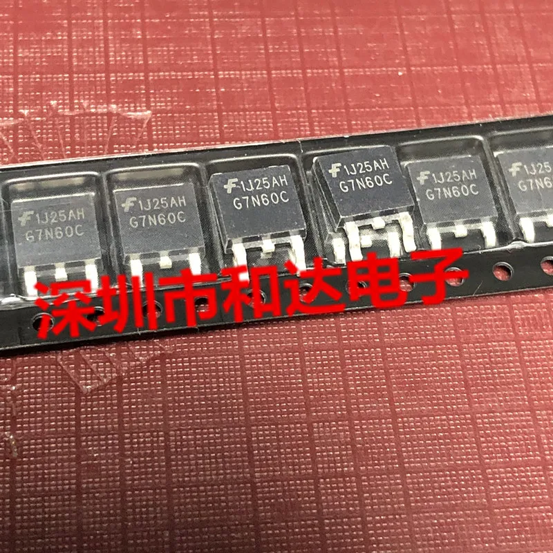10pcs orginal new G7N60C HGTD7N60C3S TO-252 600V 14A