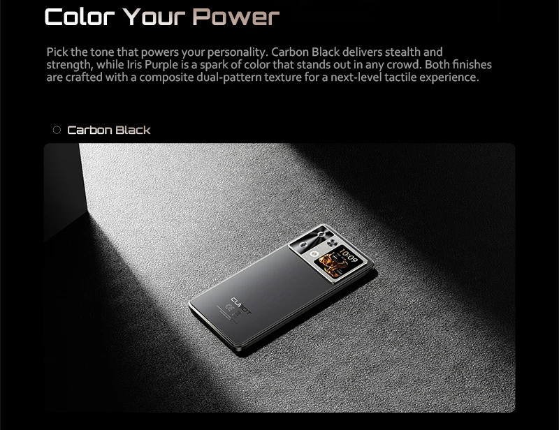 Cubot Android Smartphone P90, G100 Octa-core, 2.2GHz, Dual Speakers, 24GB+256GB, 6.88" 120Hz Screen, 64MP, 5100mAh,NFC, 4G Phone