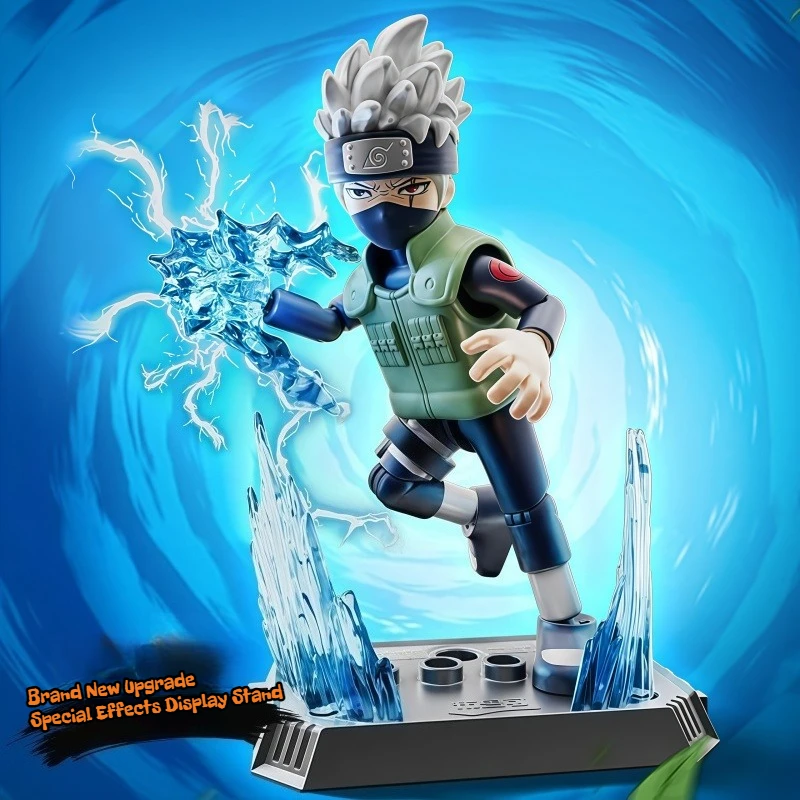 

BLOKEES Naruto Building Block Man 2nd Uzumaki Naruto Jiraiya Assembly Model Blind Box Toy Children's Gifts Desktop Decoration