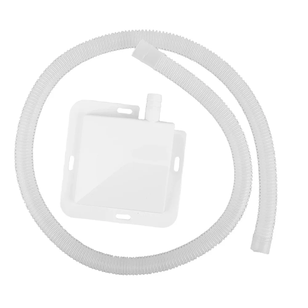For Window Air Conditioner AC Drip Tray 119*119mm Air Conditioner Condensate Collector Hvac System Plastic Construction