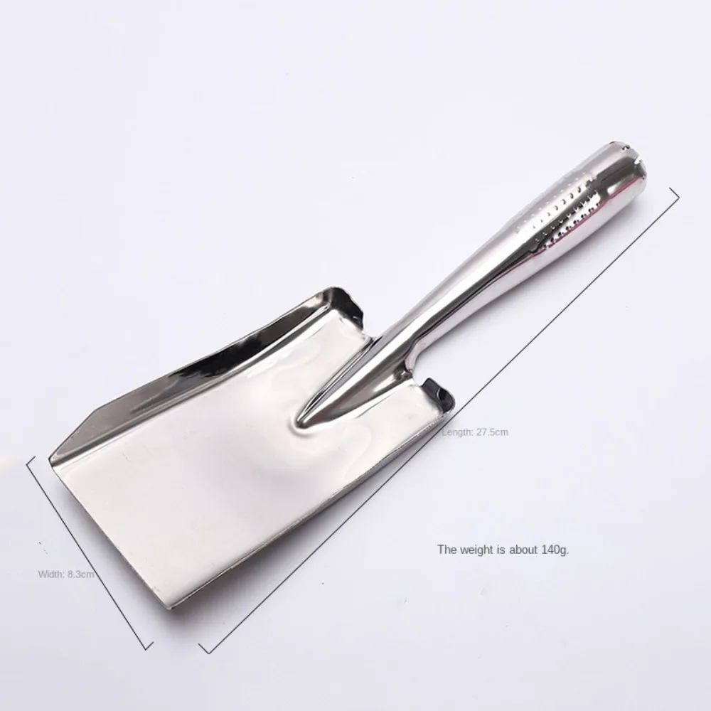 أداة مقبض إزالة الأعشاب الضارة الصغيرة بوتينغ مغرفة التربة مجرفة حادة الأنف حديقة مجرفة البستنة مجرفة مربع المجرف #3