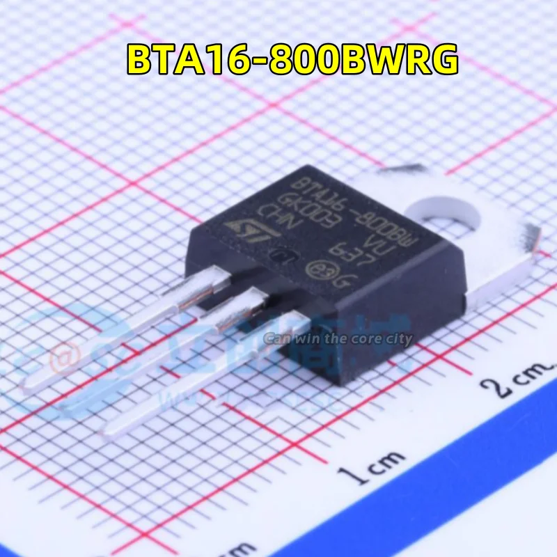 

1-100 PCS/LOT New imported original BTA16-800BWRG 800V/16A BTA16-800 BW bidirectional triode thyristor