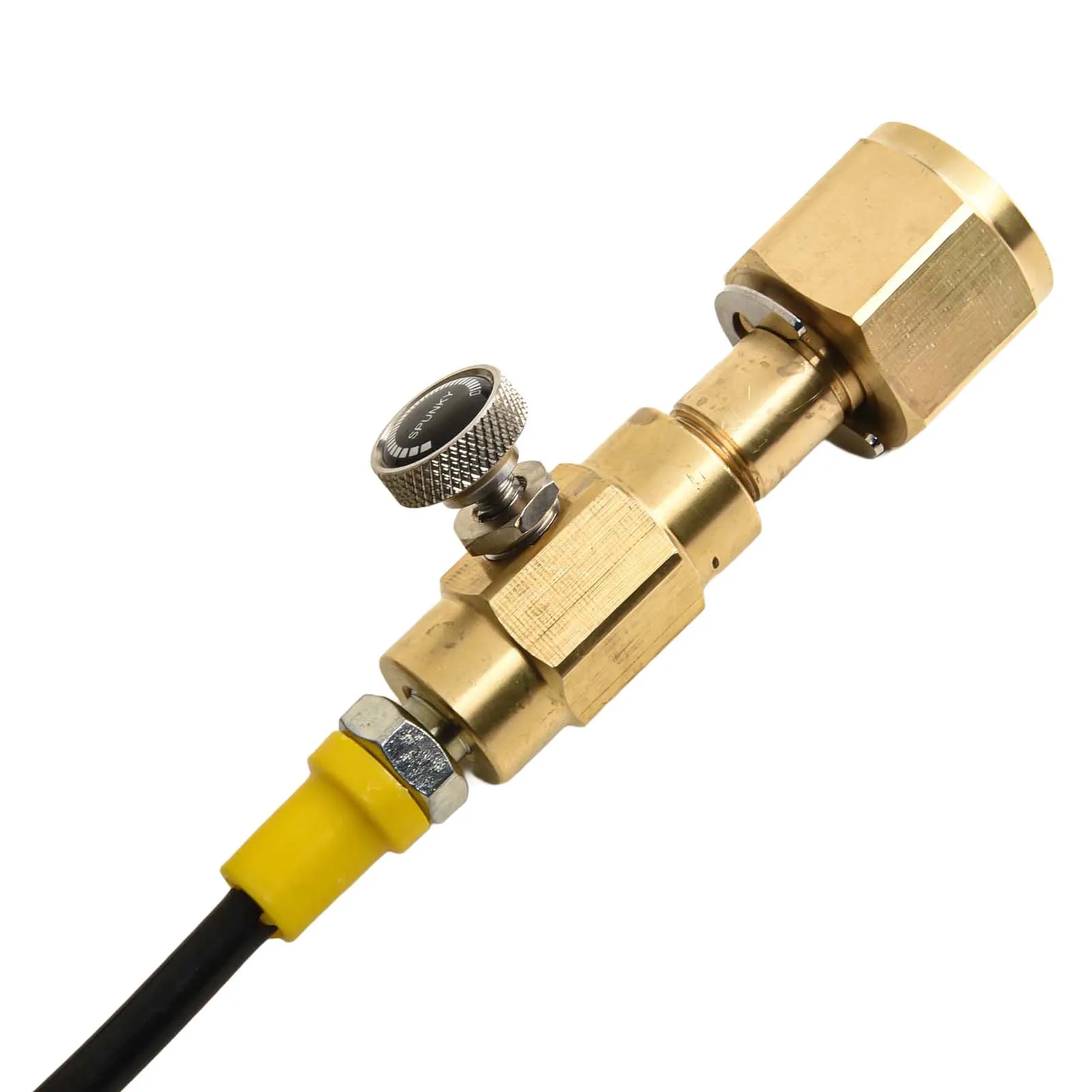 Large Capacity Propane Refill Station Adapter with CGA320 Fittings and 36 Inch High Pressure Hose for Commercial Use