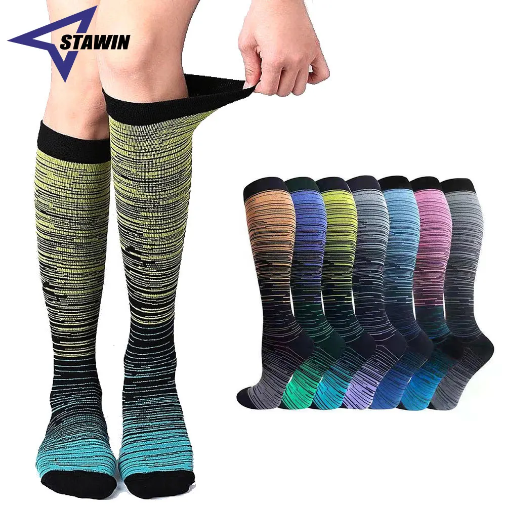 

1Pair Compression Socks Outdoor Men Women Running Sports Socks Graduated Crossfit Training Running Recovery Cycling Travel Socks