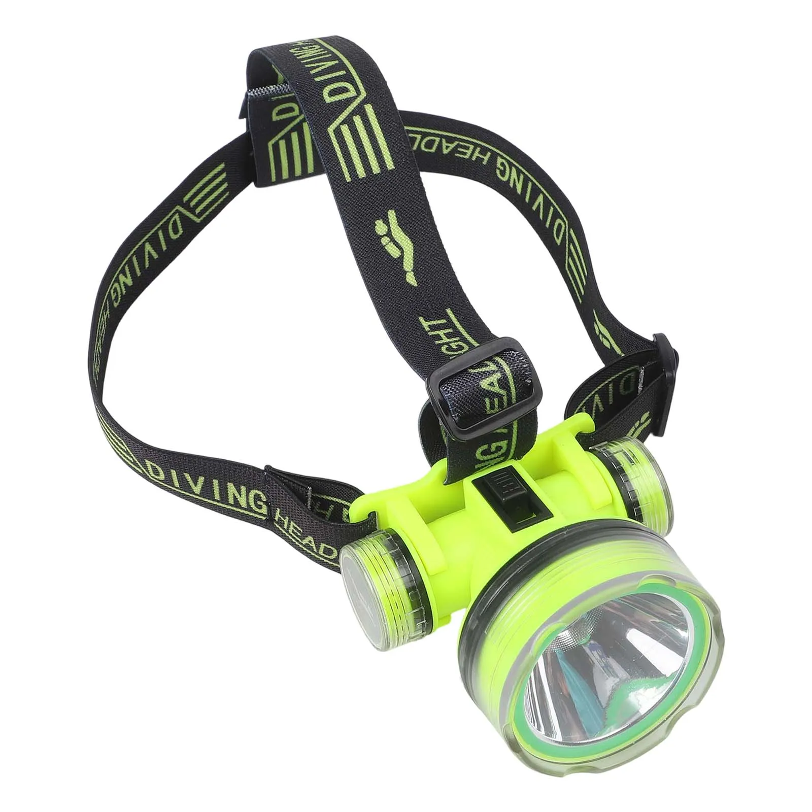 Wide-Angle Irradiation Diving Headlamp Compact Design Detachable Headlamp Night Cycling Compatible For Camping