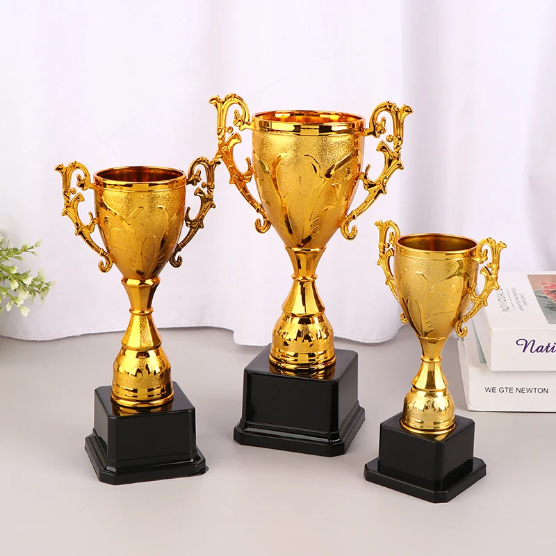 1Pcs Award Trophy Winner Trophies Children Plastic Trophy Toys For Kids Competition Reward Prize Party Favors