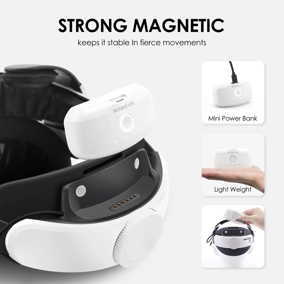 BOBOVR M3 Pro（Quest3用ヘッドストラップ） BOBOVR M3 Pro ヘッドストラップ Meta Quest 3 & Quest 3S用