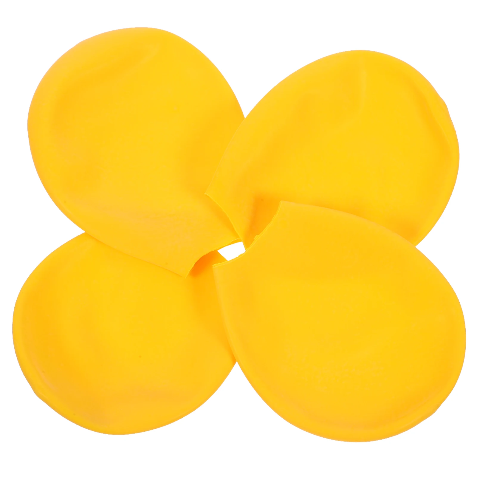 

4pcs Waterproof Rain Shoes Non-slip Shoe Cover Outdoor Footwear Durable Shoe Cover for Pet Cat Dog (Yellow)