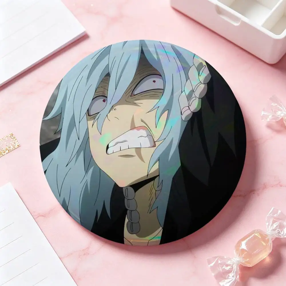 Tomura Shigaraki Anime-Figuren-Abzeichen 25 32 44 58 75 mm Runde Cosplay-Pins Taschendekoration für Fans, Sammler, Freunde, Geschenke, Brosche, Souvenir – Detail 12