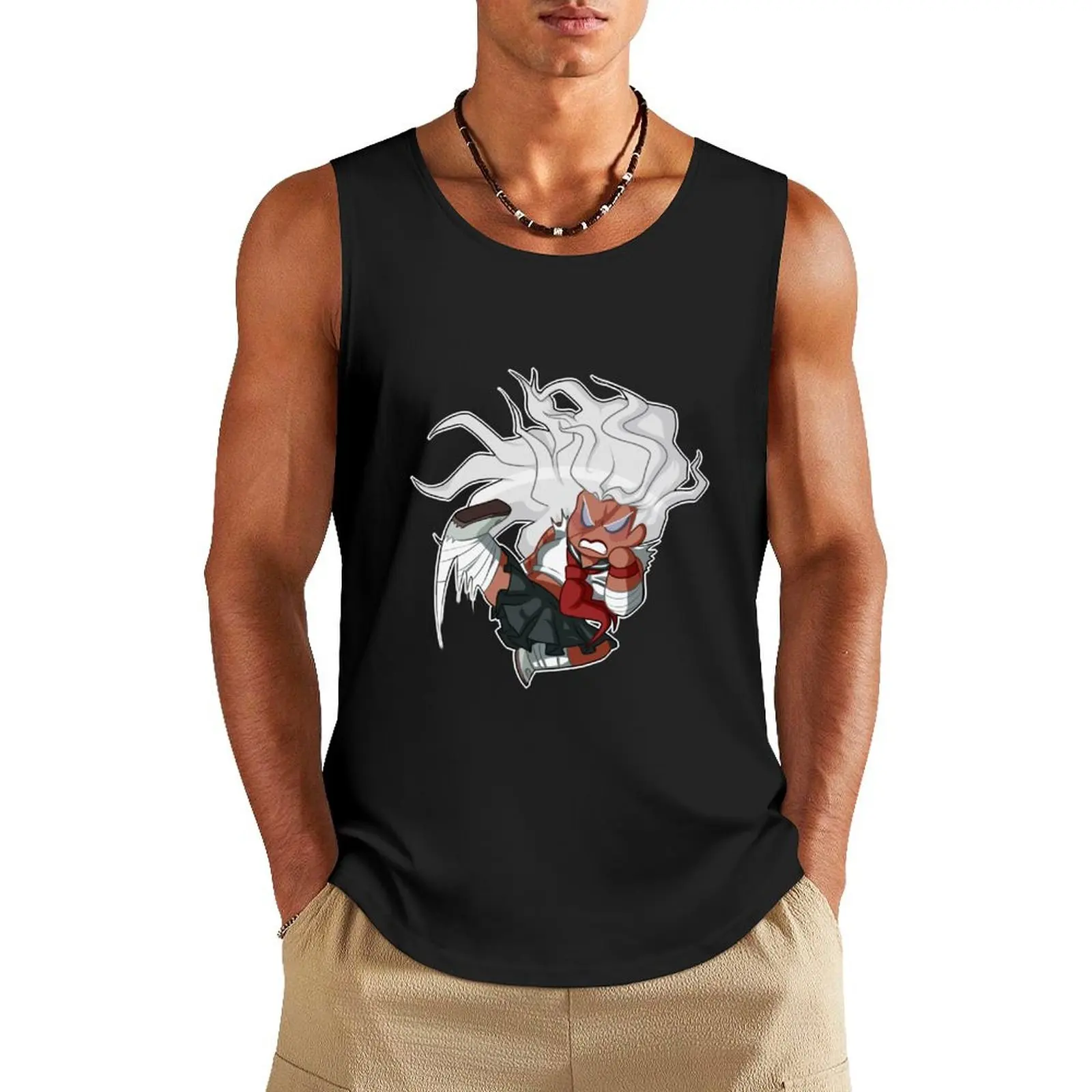 

Martial Arts Queen Tank Top Men's gym clothing gym clothes men Men's summer clothes sleeveless gym shirts male