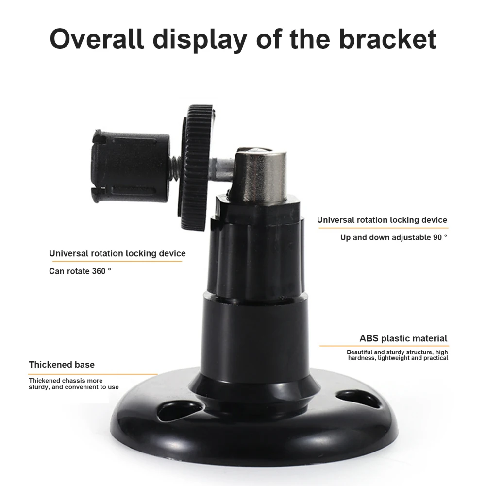 Camera Mount Bracket Indoor Outdoor Wall Mount Module Holder 360 Degree Rotation Stand Compatible for Blink Outdoor 4 Camera