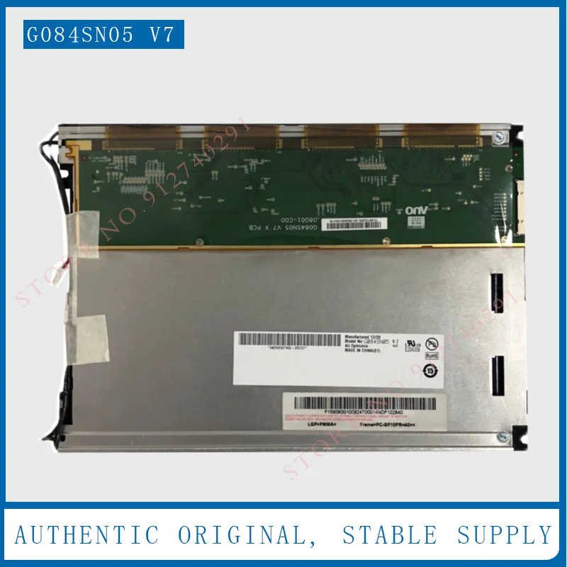 G084SN05 V7 V3 V1 Original 8.4 Inch G084SN05 V3 G084SN05 V.1/V.7 LVDS 20 Pins Industrial TFT LCD Display Screen Panel