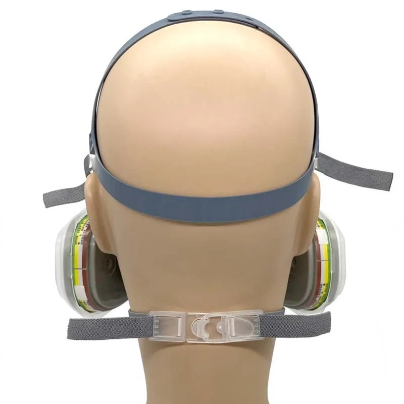 Silicone Protective Gas Mask Half Mask For Chemical Industry Decoration Pesticide Formaldehyde Welding