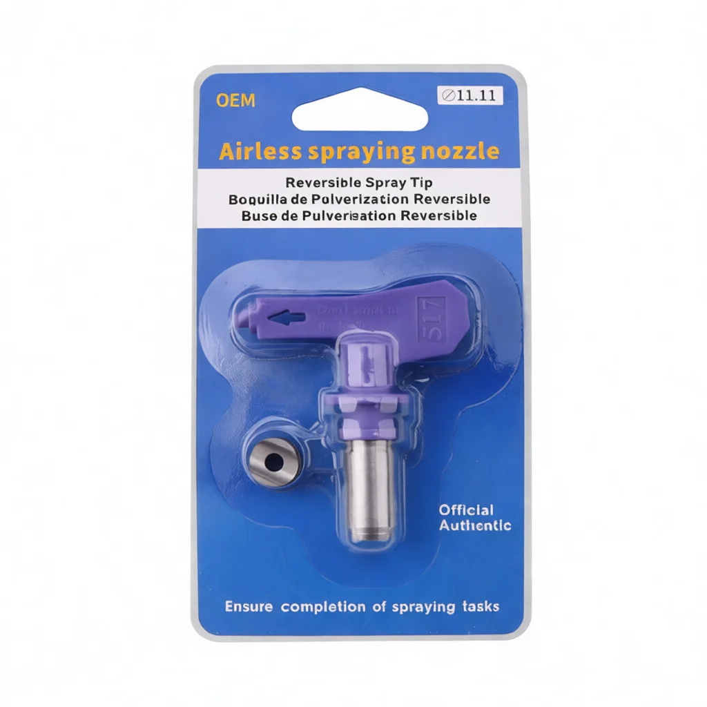 Professional Airless Paint Spraying Nozzle Tip Multiple Models Available For Smooth Wall Surface Coating Equipment