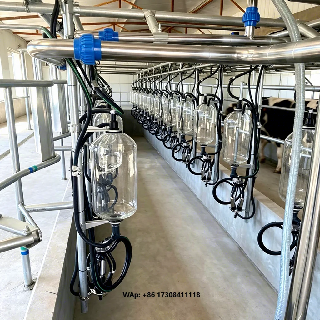 Professional Cattle Milking Equipment Commercial Dairy Farm Milking Parlor System
