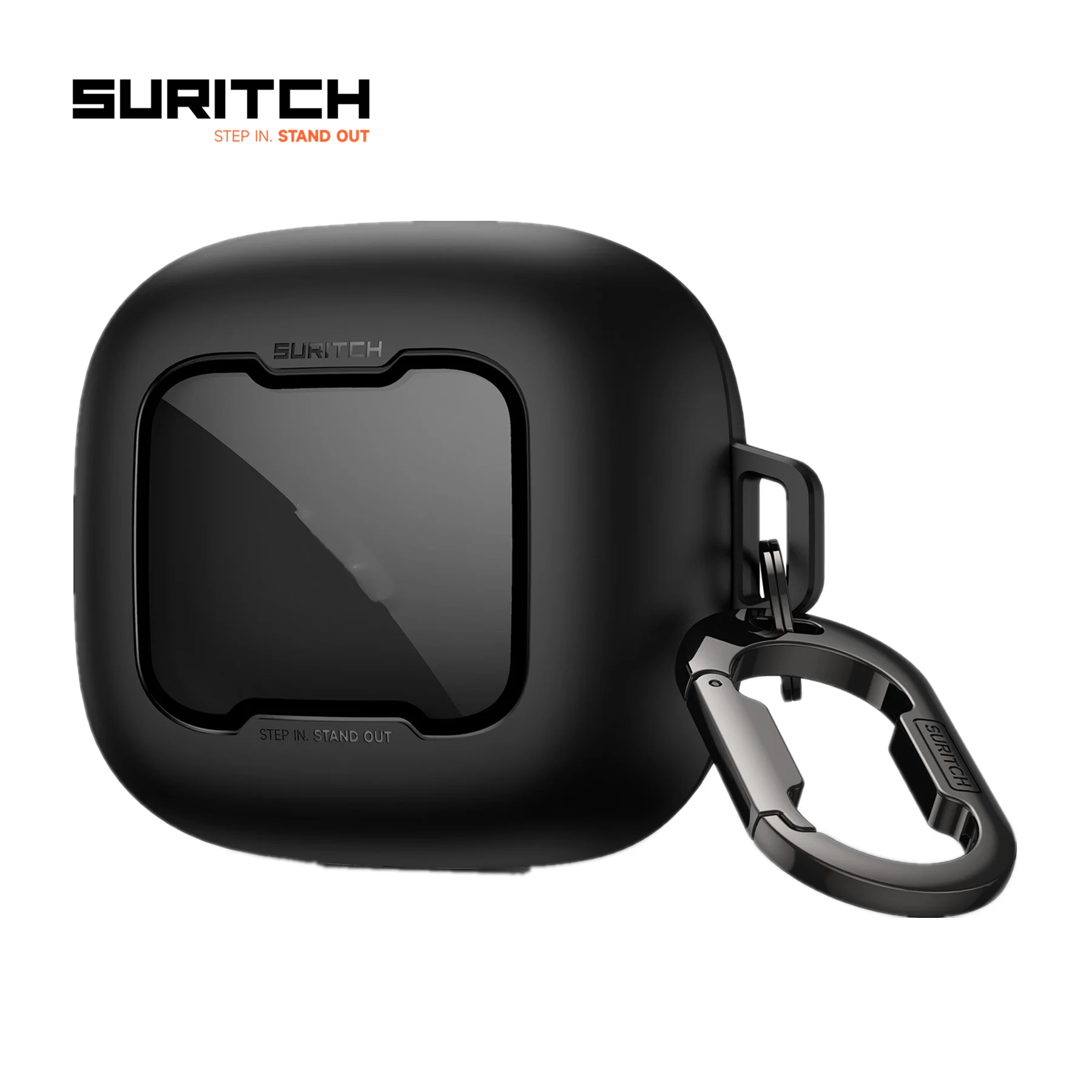 beats-powerbeats-pro-2-2025-ケースカバー磁気ロックケース耐衝撃バンパー保護カバーカラビナ-キーリング付き