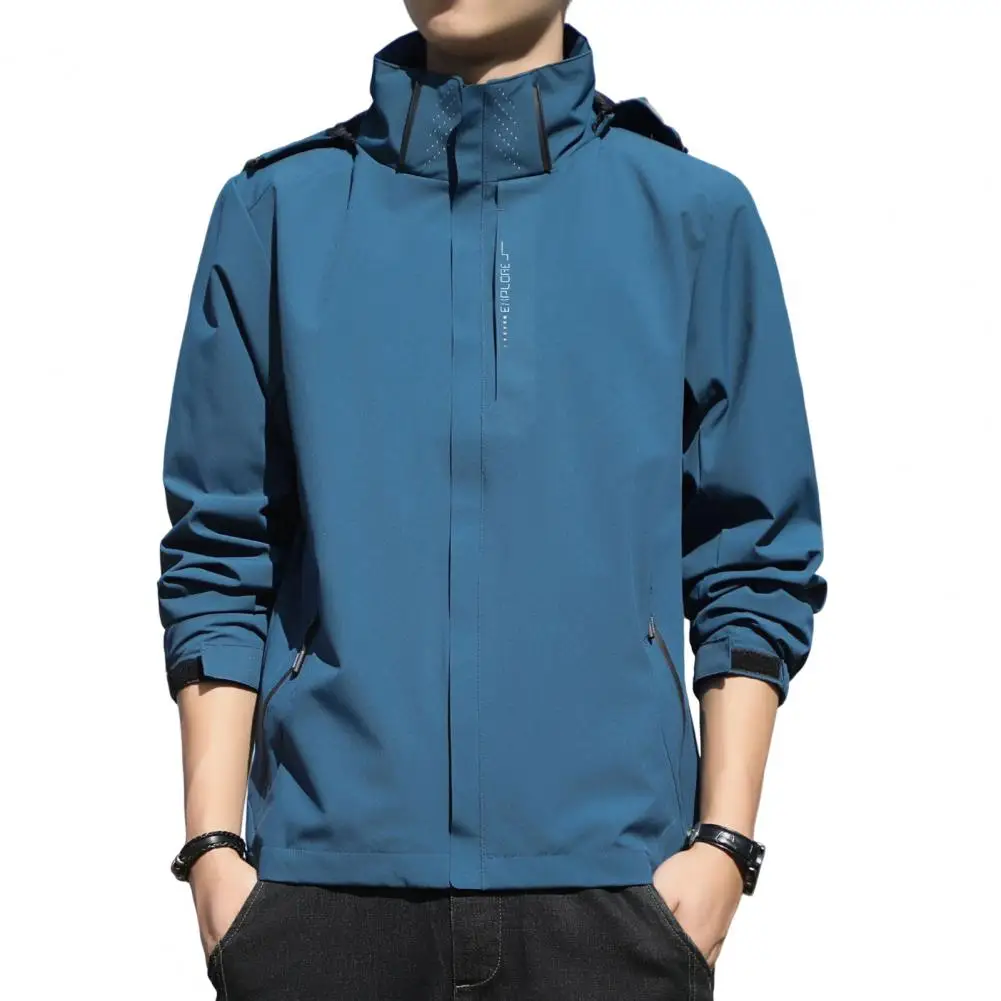 

Ветровка мужская, пальто для путешествий, модная уличная верхняя одежда, большой размер 4XL, весна-осень