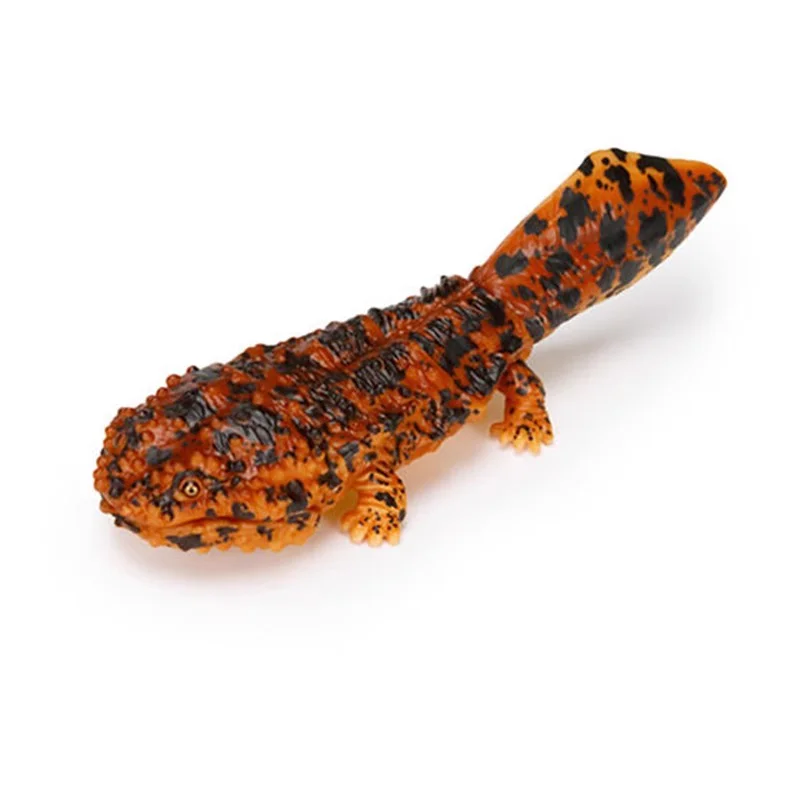 Original Bandai Gashapon Qversion Mini große biologische Karte japanischen Riesen Salamander Gecko Modell Spielzeug Sammlung Geschenke Ornament