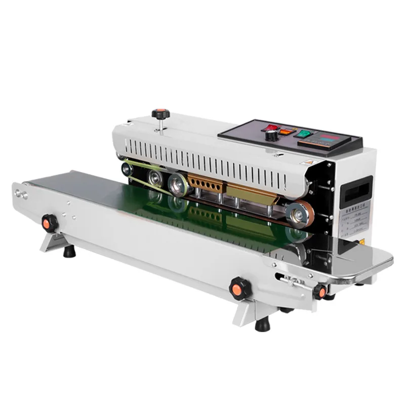 

Automatic continuous sealing machine Plastic bag Aluminum foil bag Tea Heat sealing machine Sealing