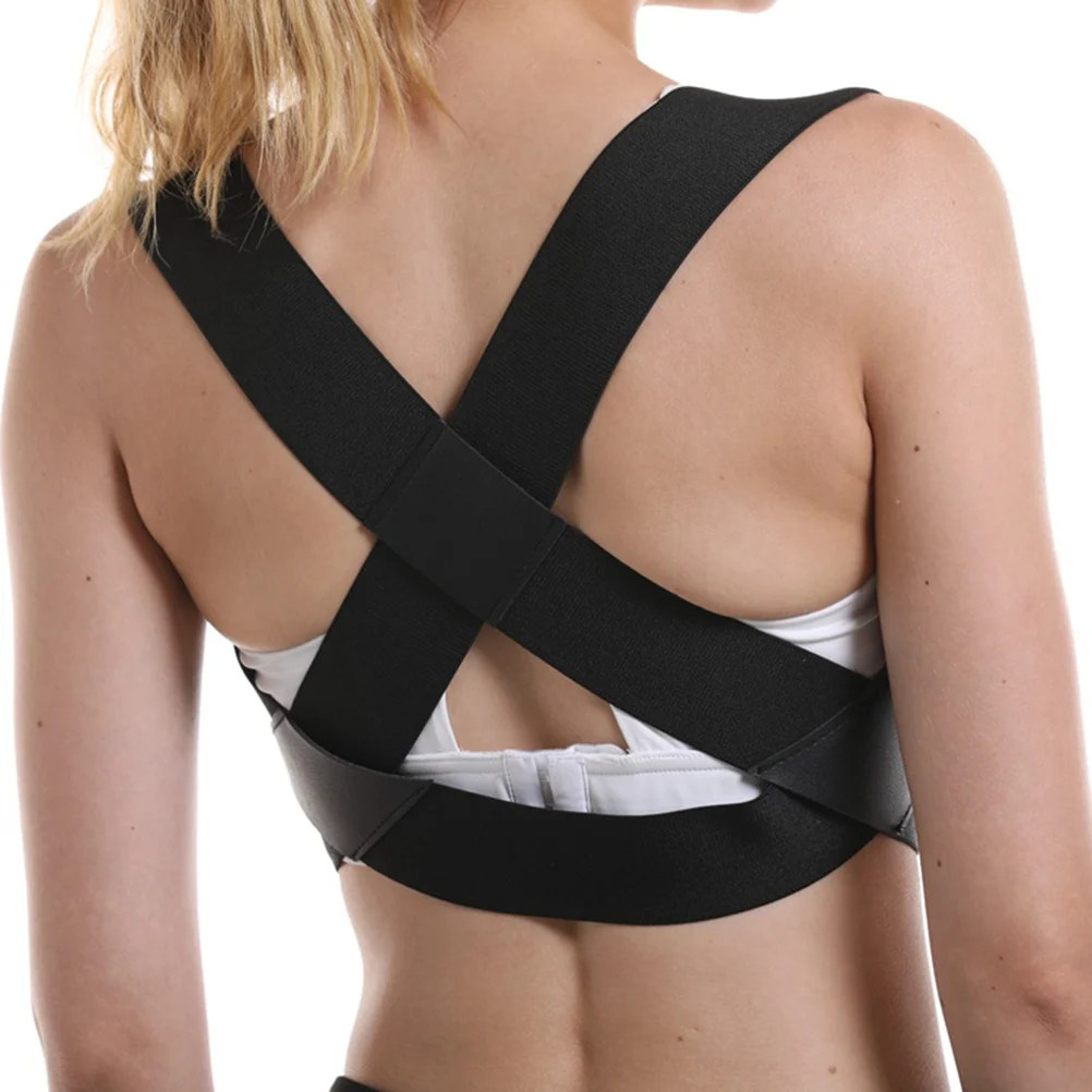 

Back Correction Belt Hunchback Brace Adjustable Corrector Universal Posture Support Comfortable Elastic Long Use Straighten Fix