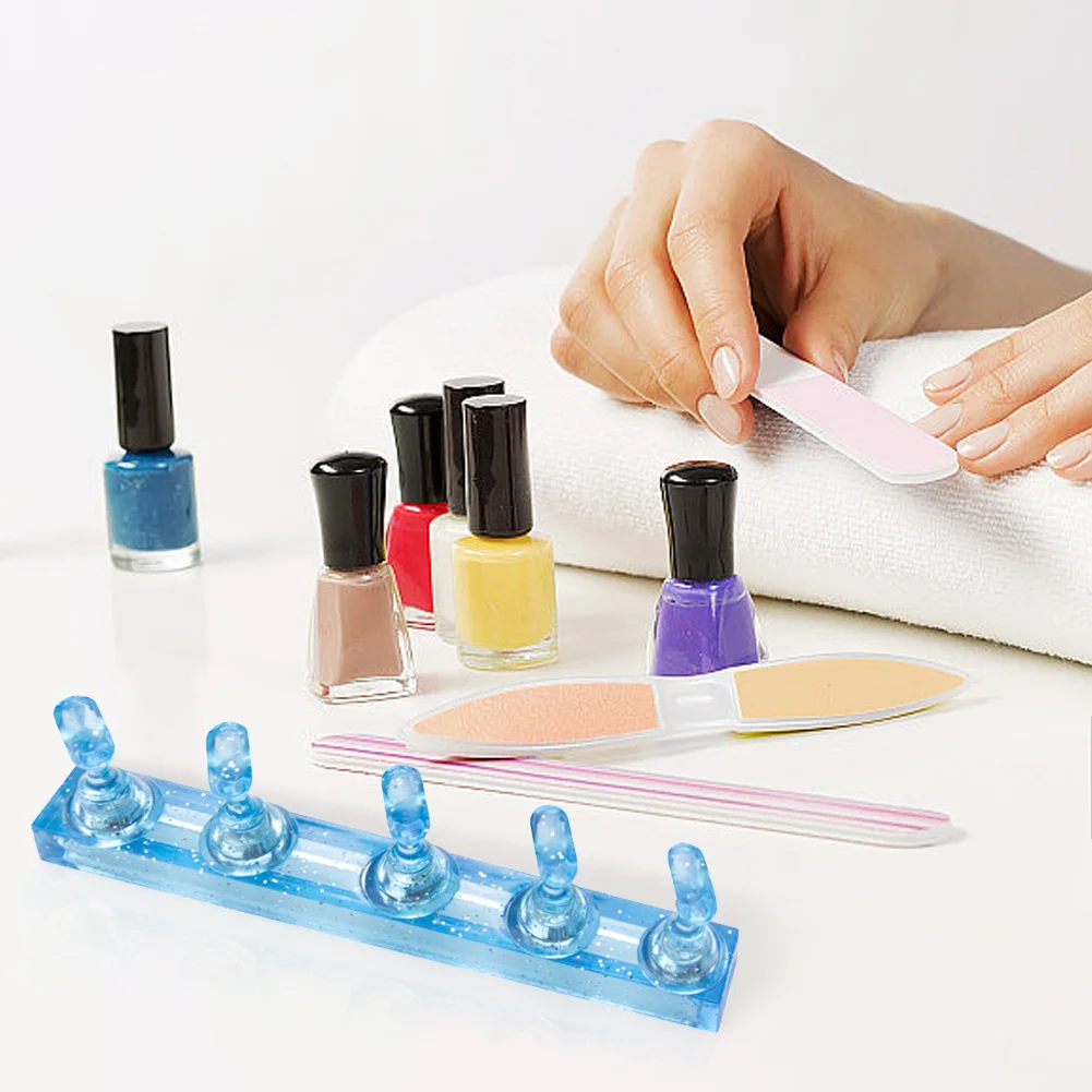 2 مجموعة من حوامل الأظافر المغناطيسية، حامل عرض الأظافر، أداة تجميل الأظافر، حامل تدريب الأظافر الأكريليكية للأظافر الاصطناعية