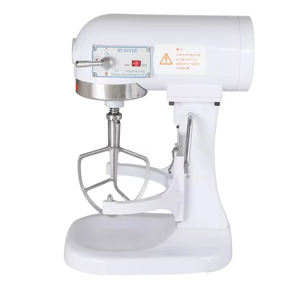 XEOLEO التجارية خلاط طعام الكواكب 5L حامل كهربائي صانع العجين الخافق دوامة الخبز خلاط مع خطاف العجين وعاء قابل للإزالة #4